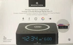Digital Alarm Clock Dual Fast Wireless Charging Marathon 11CM Black. Fixed Price $22.49.