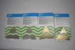 Lot Of 4 Ateco Cake Decorating Combs Triangle Aluminum Tool Pastry Spreader. Fixed Price $8.99.