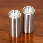 Mid Century Modern Stelton Salt & Pepper Shakers Set Arne Jacobsen Silver Pair. Fixed Price $48.98.