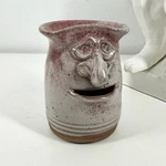 Zembrzuski Signed Egg Yoke Separator W/funny Face Vtg 90S Studio Art Pottery. Fixed Price $22.00.