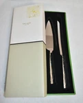 Kate Spade New York Lenox 2-PIECE Silver Plated Dessert Set Belle Boulevard. Fixed Price $24.99.