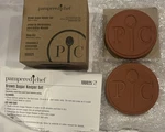 New Pampered Chef Brown Sugar Keeper Set Terra Cotta Softening Disks 100025. Fixed Price $19.50.