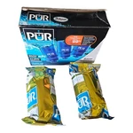2 Pur Water Filtration System Replacement Faucet Refills 3 Stage Filters Delta. Fixed Price $18.86.