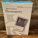 Radio Shack Indoor Outdoor Dual Display Thermometer 63-1021. Fixed Price $22.99.