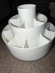 Pampered Chef Tool Turn About #2170 - White Flaws. Fixed Price $24.00.