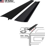 Sevchy Silicone Stove Gap Covers (2 Pack), Oven Filler, 25 Inch, Black. Fixed Price $14.16.