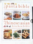 The Pasta Bible Plus Chinese & Asian Kitchen Set: 2 Recipe Cook Books. Fixed Price $18.50.
