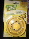 1 Sink-it-fresh! Scented Strainers Lemon Cap & Basket Nip. Fixed Price $14.88.