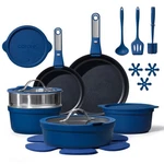 22PCS Pots And Pans Set Cookware Dishwasher/oven/fridge Safe. Fixed Price $87.06.