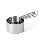 Martha Stewart Richburn 4-PIECE Stainless Measuring Cups (set Of 4), Silver. Fixed Price $20.99.