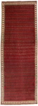 3'4X9'7 Vintage Oriental Runner Rug Allover Floral Design Hallway Carpet. Fixed Price $638.00.