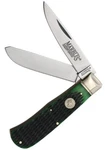 Marbles Jumbo Trapper Pocket Knife Stainless Steel Blades Jigged Bone Handle. Fixed Price $26.39.