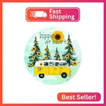 Andreas Silicone Jar Opener, Hippie At Heart 6.25" Non-slip Lid Gripper & Garl. Fixed Price $14.03.