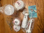 Cook's Essentials Immersion Hand Blender Multi-piece Set. Fixed Price $14.98.