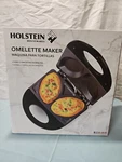 Kitchen Gourmet Electric Omelet Maker Black SW-086. Fixed Price $21.07.