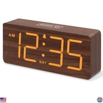 Dreamsky Wooden Digital Clock - Oversized Display, Loud Alarm, Volume. Fixed Price $34.86.