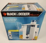 Black & Decker Home Fruit Vegetable Juice Extractor JE2060BL. Fixed Price $17.60.