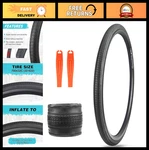 700C Foldable Road Bike Tire 28C/32C Fast Rolling Replacement For Racing & Commu. Fixed Price $53.99.