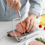 Kitchen Magic Tool With Precise Scales Stainless Steel Cheese Slicer Ham Cutter. Fixed Price $17.08.
