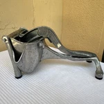 Vintage Ware-ever Hand Held Juicer Fruit Press Aluminum With Rubber Feet. Fixed Price $24.99.
