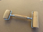 Pedrini Italy Wood Bread Pizza Pasta Pie Crust Dough Roller. Fixed Price $25.00.