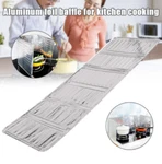 2XFOLDABLE Kitchen Gas Stove Baffle Plate Cooking Frying Oil Splash Screen Cover. Fixed Price $11.19.