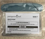 Pampered Chef 100598 Bench Scraper Stainless Steel 5X6". Fixed Price $19.99.