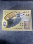 New The Alaska Ulu Factory Knife Wood Handle W/display Stand Moose. Fixed Price $16.00.