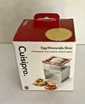 Cuisipro Egg And Mozzarella Slicer Dual Function, Dishwasher Safe Nib. Fixed Price $9.99.