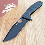 Honey Badger Knives Large Folding Knife 3.63" D2 Tool Steel Blade Nylon Handle. Fixed Price $71.00.