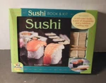 Mud Puddle Sushi And Kit Book, Chopsticks Bamboo Mat. Fixed Price $5.99.