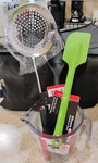 Chef Craft 3 Pieces & Prepworks Lq Cup Ss/silicone Kitchen Utensil Set Of 4 New. Fixed Price $45.99.