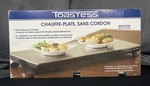 Toastess TWT-40 Cordless Warming Heating Serving Tray Large 23.75" X 11.75". Fixed Price $31.50.