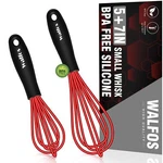Mini Red Whisk-non Scatch Rubber Coated Whisksmall Silicone Whisk.... Fixed Price $18.45.