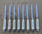 Kitchen Utensil Blue Flower Regent Sheffield England Set Of 8 Steak Knives AUG23. Fixed Price $19.79.