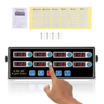 Beamnova 8-CHANNEL Digital Kitchen Timer Commercial Cooking Fryer Reminder Lo.... Fixed Price $82.80.