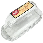 Tablecraft Clear Glass Butter Dish H124. Fixed Price $33.16.