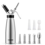Osj Cook Professional Aluminum Whipped Cream Dispenser 500 ML/1 Pintleak-free. Fixed Price $70.52.