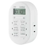 Mytouchsmart Plug Digital Timer Indoor Simple Set White 26892 Outlet. Fixed Price $17.68.