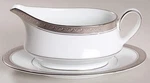 Noritake Crestwood Platinum Gravy Boat & Underplate 6715206. Fixed Price $59.99.