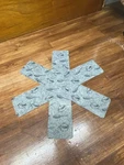 Set Of 6 Felt Pot & Pan Protectors Kitchen Cookware Stack Separators Gray. Fixed Price $12.00.
