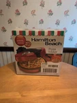 Hamilton Beach Rotating 12" Pizza Maker - Also For Delicious Snacks & Appetizers. Fixed Price $37.49.