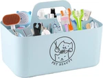 5-COMPARTMENT Blue Dog Stuff Storage Caddy, Portable Pet Grooming Organizer With. Fixed Price $42.97.
