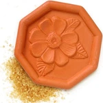 Jbk Daisy Terra Cotta Brown Sugar Saver. Fixed Price $16.89.