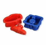 Ice Cream Mold Sandwich Maker Car Train Treats Vintage Red Blue. Fixed Price $8.95.