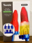 New Tovolo Rocket Ice Freezer Molds Tray Makes 6 Popsicles. Fixed Price $14.95.