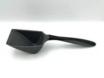 New Pampered Chef Silicone Scoop And Serve Spatula Item # 100687. Fixed Price $17.99.