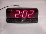 Radioshack Model 63-960 Digital Loud Alarm Clock 2" Led Large Display Works. Fixed Price $17.99.