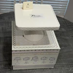 Rosanna Decor Bon Cupcakes Square Pedestal Stand Holiday W/box. Fixed Price $175.00.