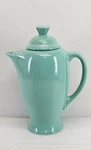 Fiesta Sea Mist Green Coffee Server With Lid Homer Laughlin Retired 36 Oz. Fixed Price $94.99.